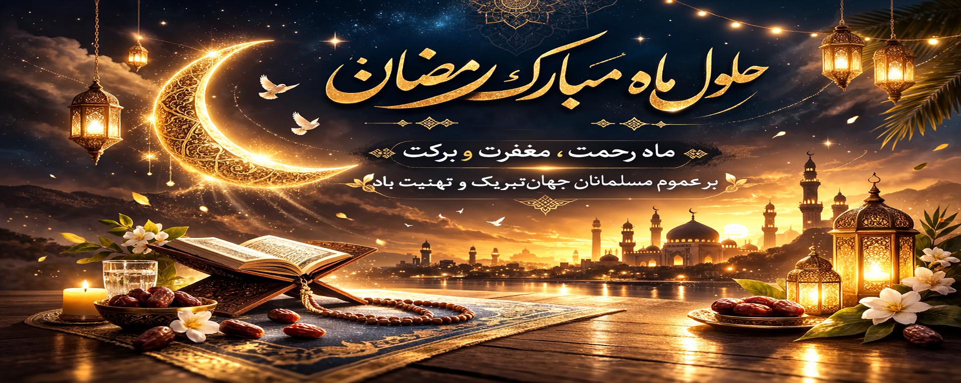 حلول ماه رمضان