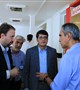بازدید معاونت مرکز مدیریت پیوند اعضای وزارت بهداشت از بخش دیالیز ، کلینیک ام اس مرکز آموزشی درمانی شفا